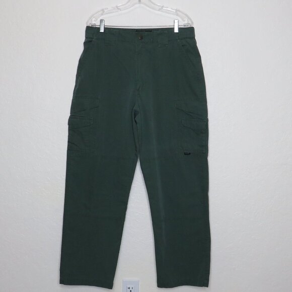 TRU-SPEC* Men's 1.5" Belt Loop Multipocketed‎ Rip-Stop Cargo Pants~ Size 34"x30" - Picture 1 of 15